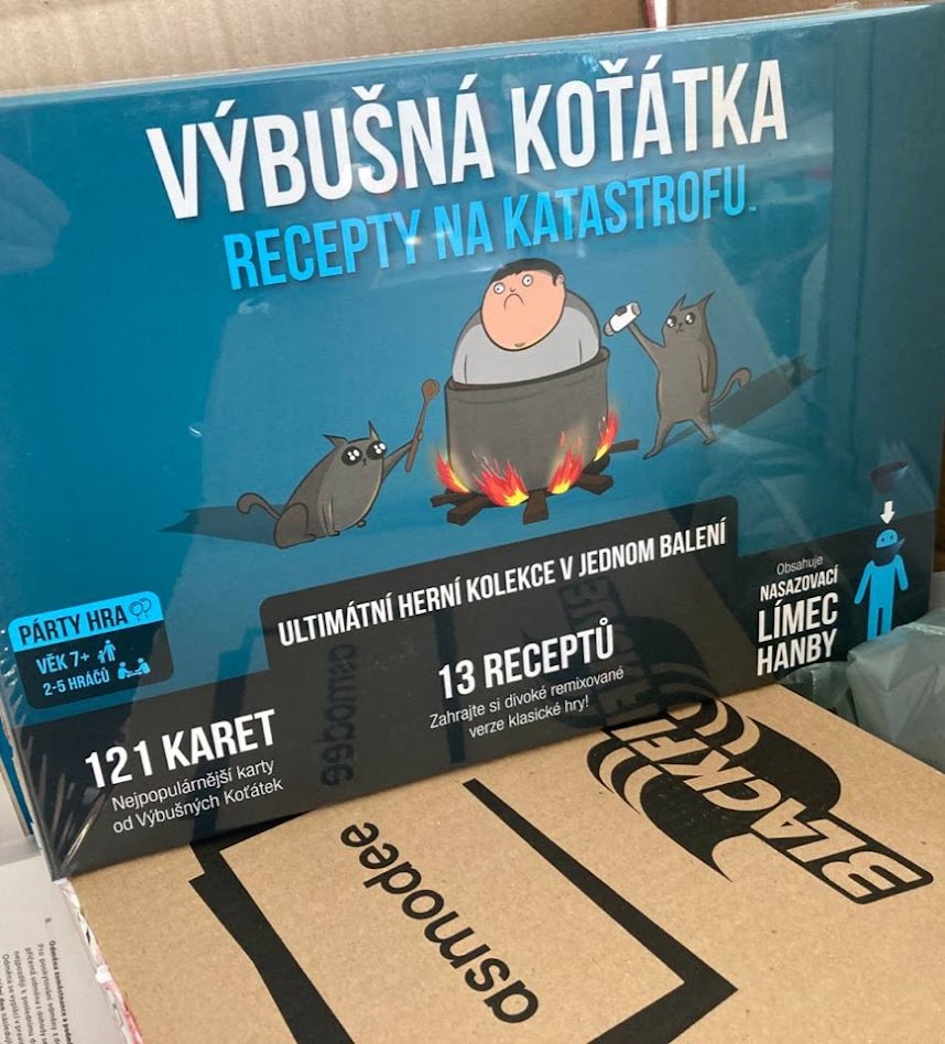 GameJam FIT 2025 – Výbušná koťátka – desková hra