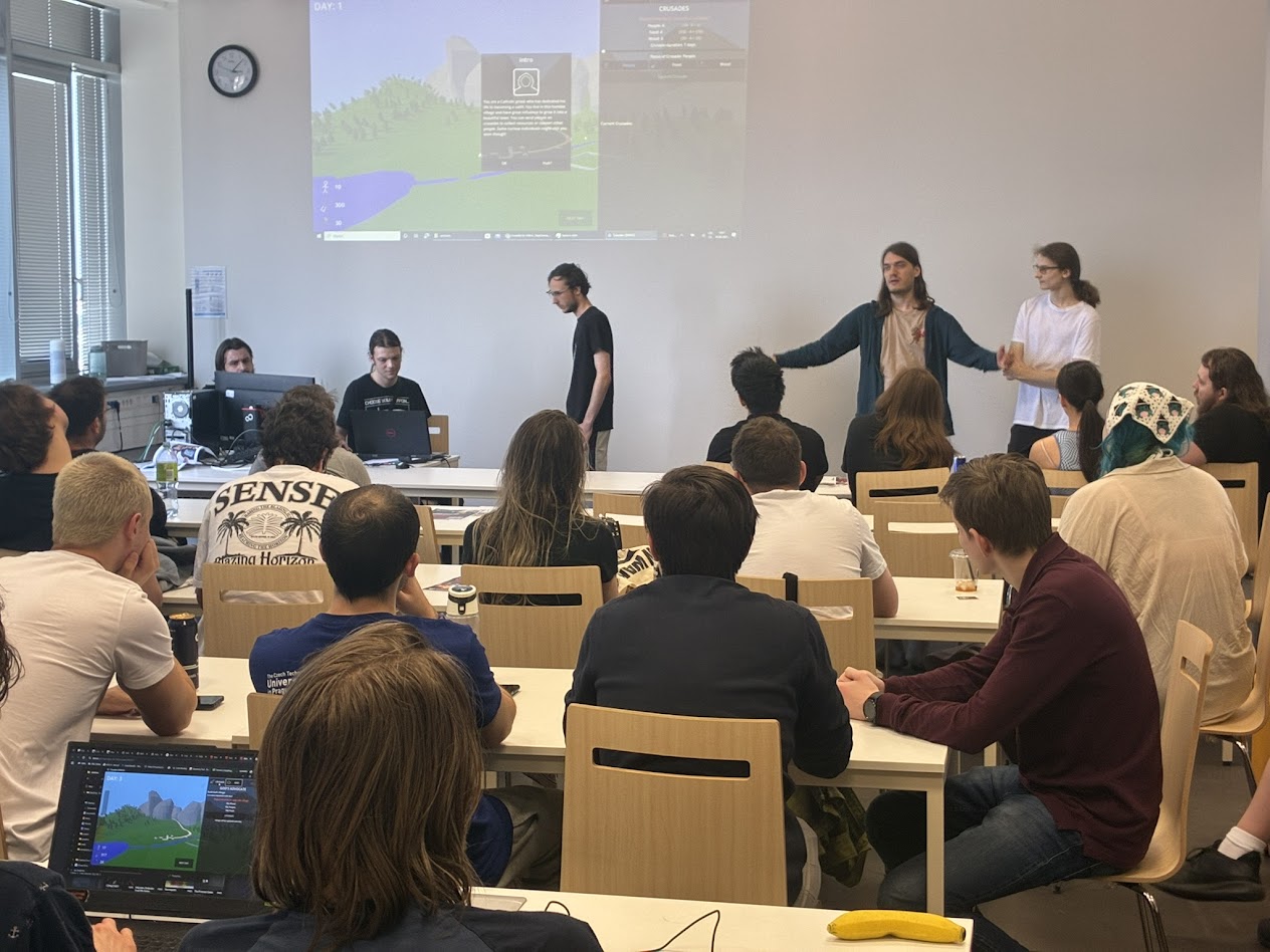 GameJam FIT 2025 – Atmosféra GameJam FIT 2025