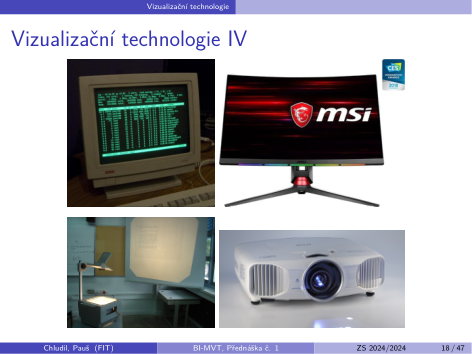 Původní snímek 18: Vizualizační technologie IV
