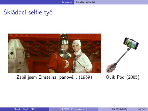 Původní snímek 46: Skládací selfie tyč