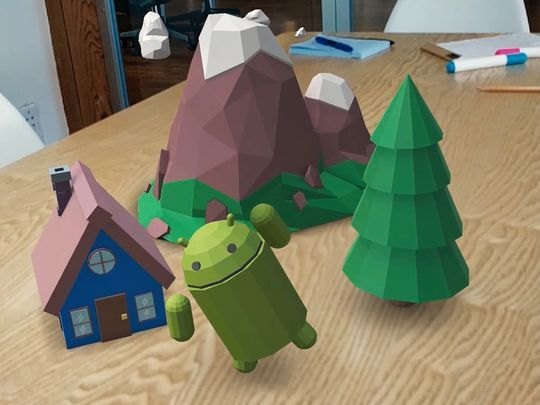 ARKit detekce rovin