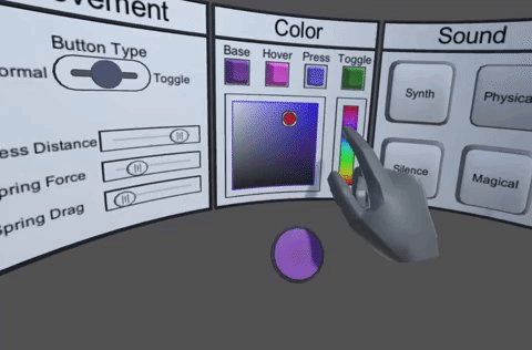 Spatial UI: ploché prvky orientované ke kameře