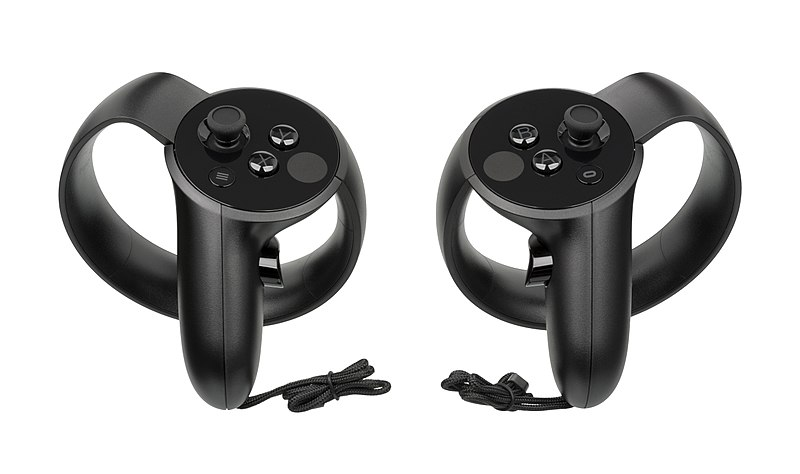Oculus Touch ovladače