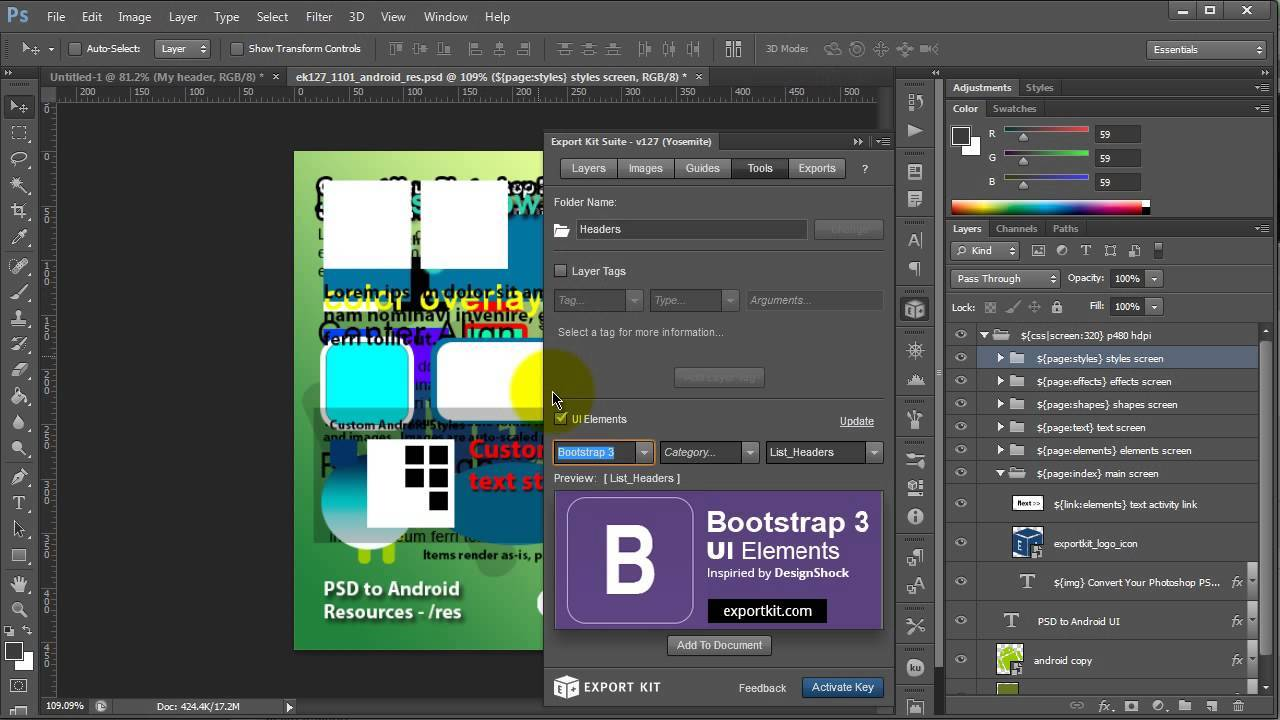 Photoshop: zásuvná funkce v prostředí