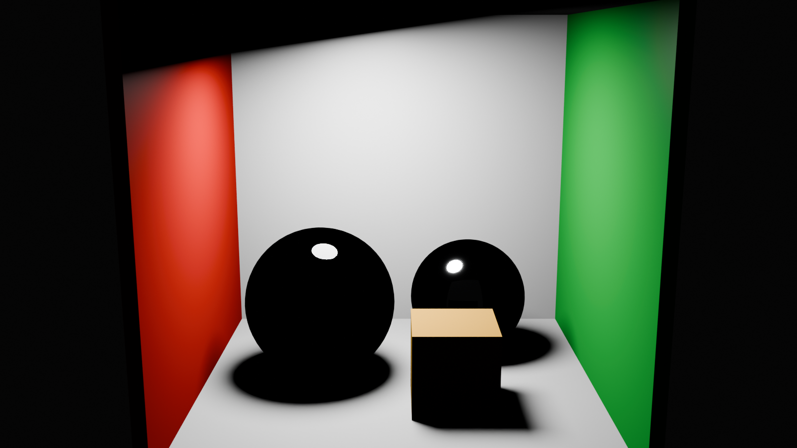 Cycles, 1600 × 900, 64 spp, max_bounces=0, denoising zapnutý.