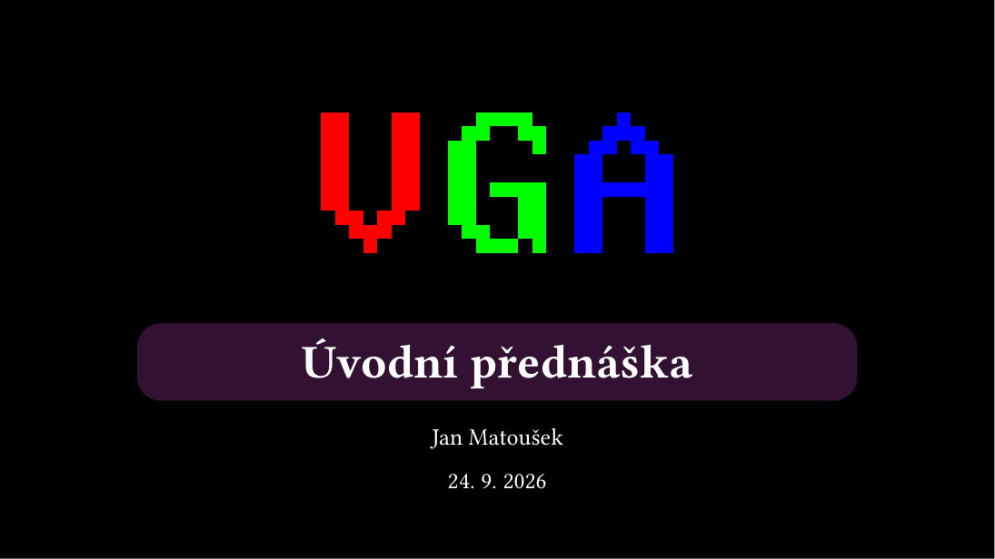 Původní snímek 1: Úvodní přednáška