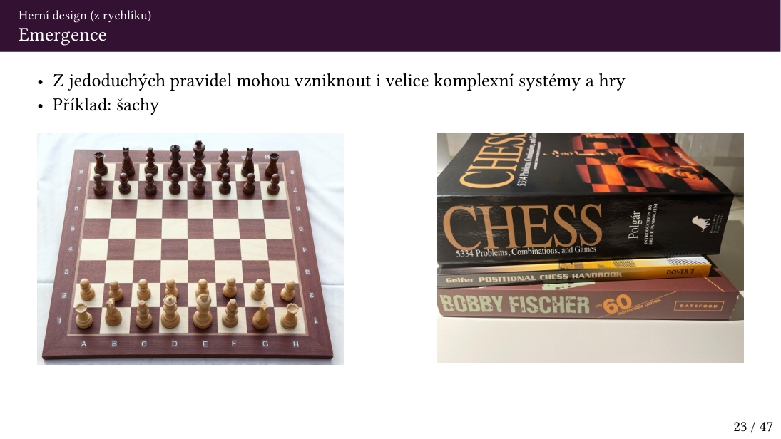 Původní snímek 23: Emergence